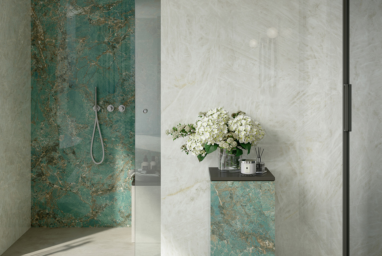 MARVEL GALA  CRYSTAL WHITE + AMAZZONITE